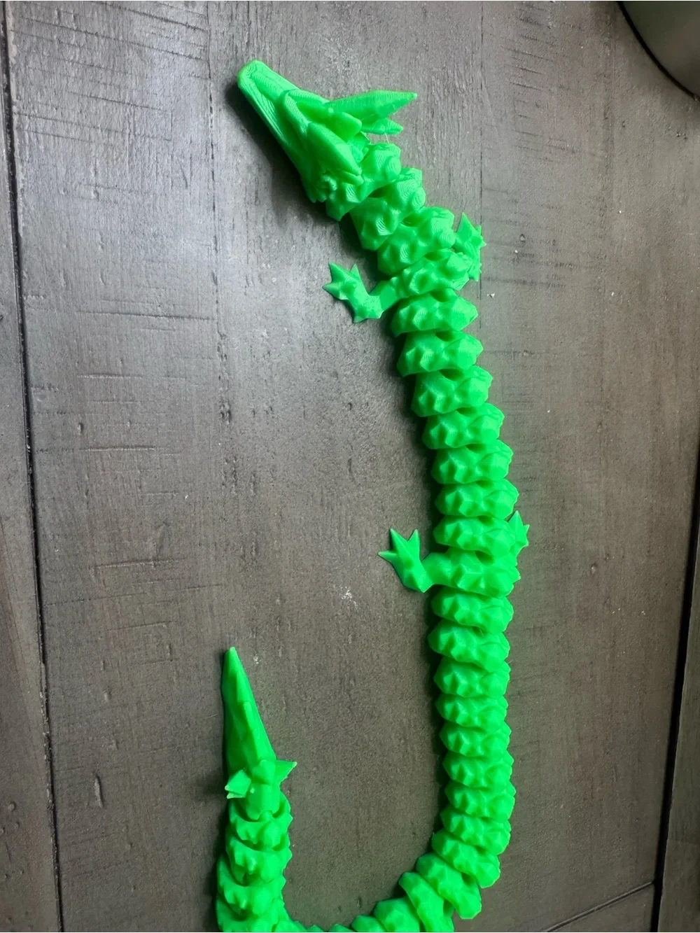 Colorful Dragon  Articulating 3D printed Action Figure Toy -